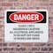 Signmission Class 1 Div 2 Hazardous Location All Electrical Danger Sign, Plastic, 10in W x 7in L, 2PK OS-2PACK-DS-P-710-L-2281 - alternate 5